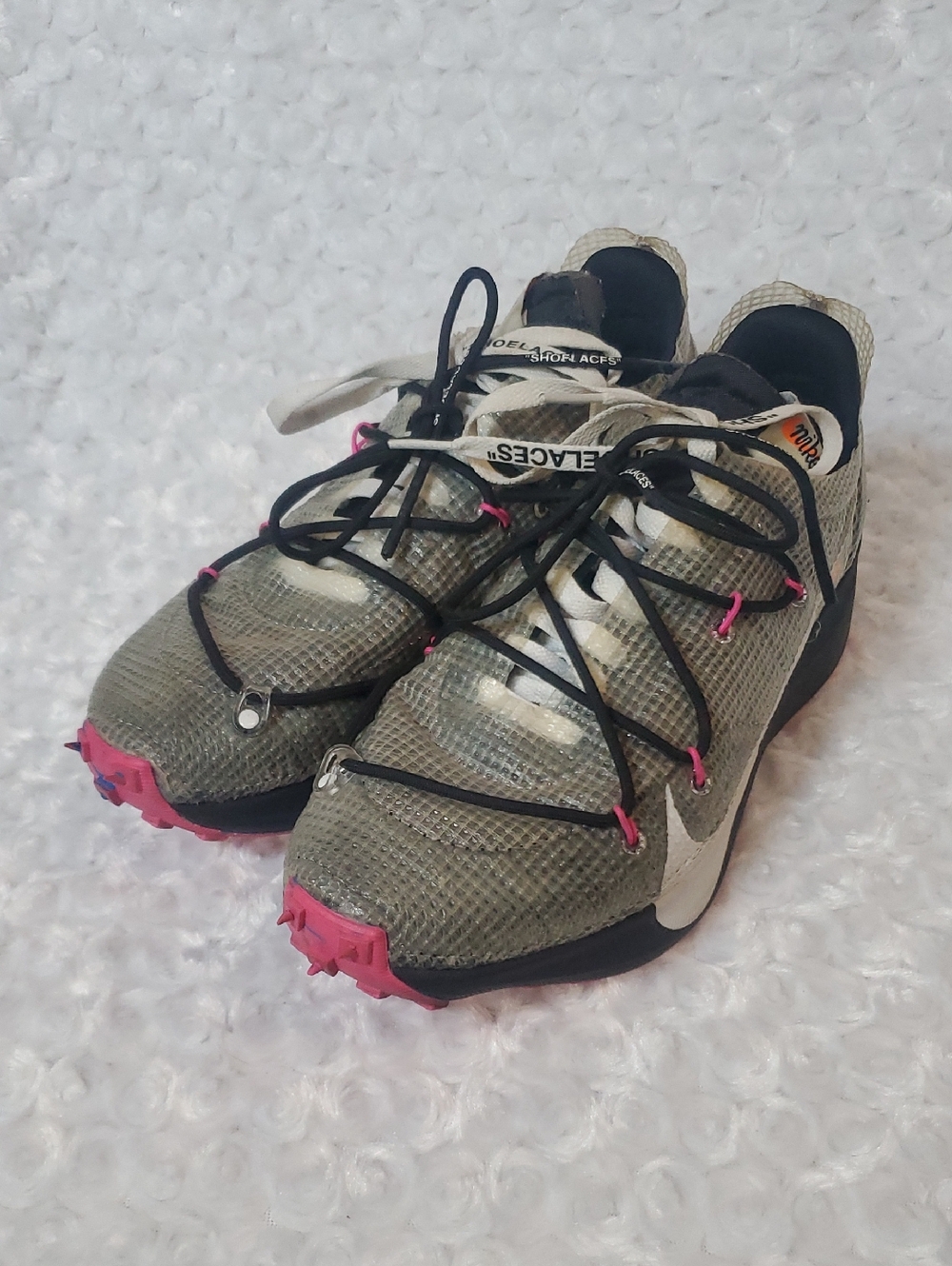 Nike Trail Shoes with Pink Accents